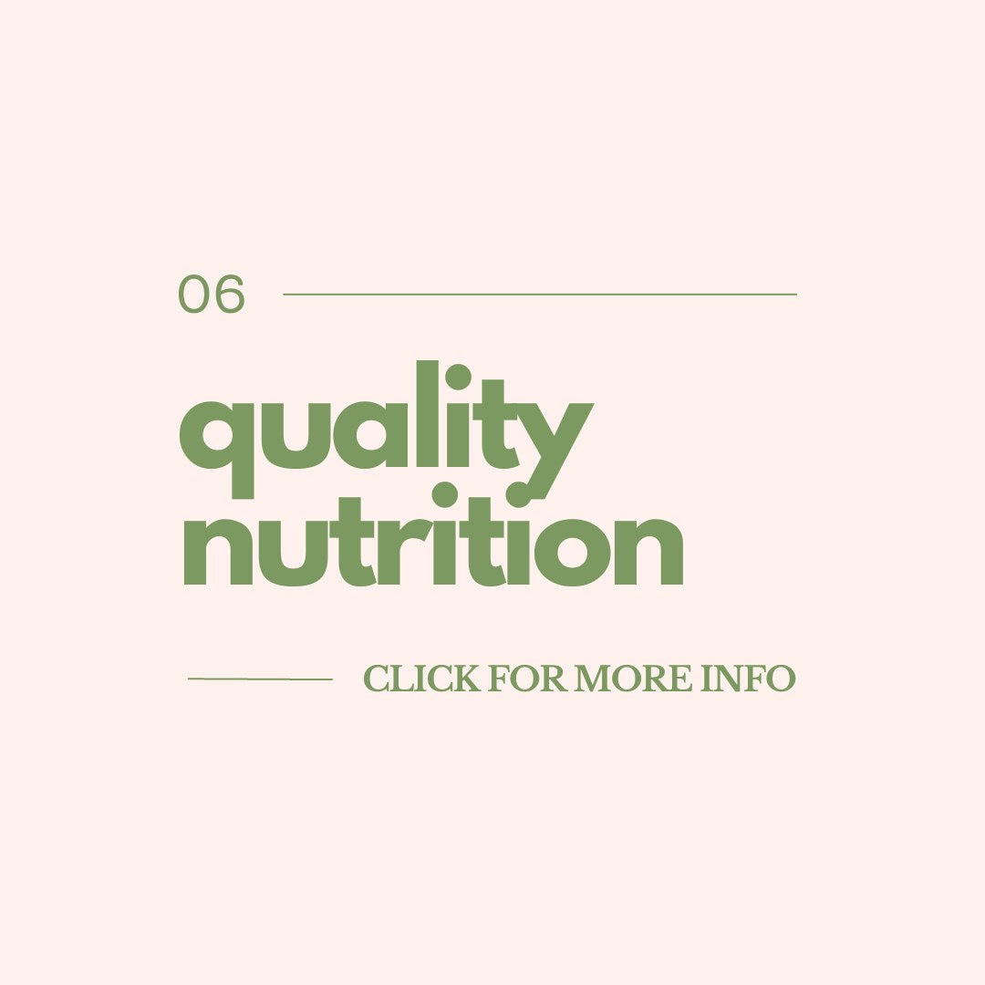 Quality Nutrition