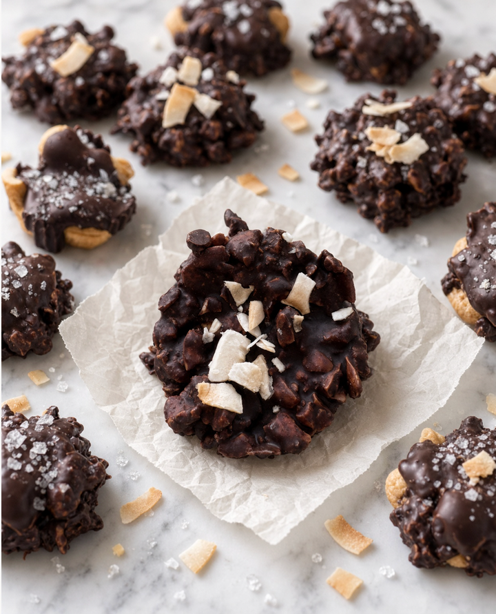 SPROUTED CASHEW BARK SALTED DARK CHOCOLATE & COCONUT